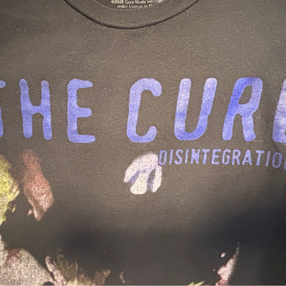The Cure Disintegration T-Shirt Size Large Black Band Tee 2025 Merch Traffic - Picture 4 of 4